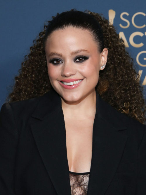 Sarah Jeffery at Screen Actor Guild Awards Season Celebration, December 2024 3