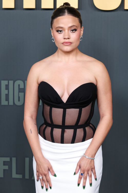 Sarah Jeffery at The Six Triple Eight Premiere in Los Angeles, December 2024 1