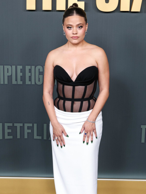 Sarah Jeffery at The Six Triple Eight Premiere in Los Angeles, December 2024 6