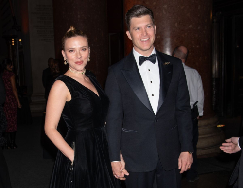 Scarlett Johansson and Colin Jost at Museum Gala in NYC, December 2024 1