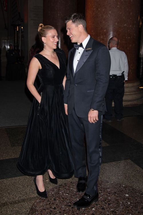 Scarlett Johansson and Colin Jost at Museum Gala in NYC, December 2024 2