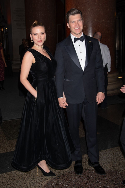 Scarlett Johansson and Colin Jost at Museum Gala in NYC, December 2024 6