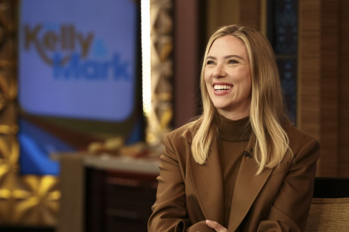 Scarlett Johansson on Live with Kelly and Mark, November 2024 1