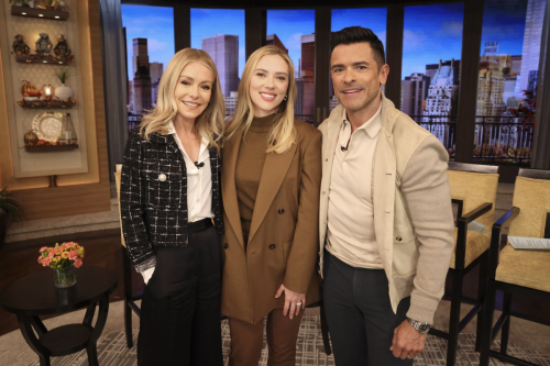 Scarlett Johansson on Live with Kelly and Mark, November 2024 2