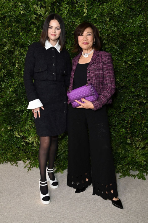 Selena Gomez and Janet Yang at Academy Women's Luncheon, December 2024