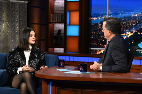 Selena Gomez at Late Show with Stephen Colbert, December 2024 1