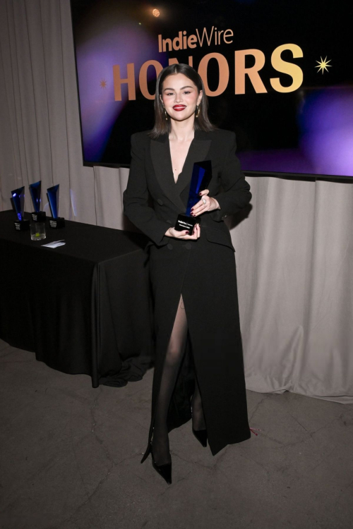 Selena Gomez Receives Spotlight Award at IndieWire Honors, December 2024 9