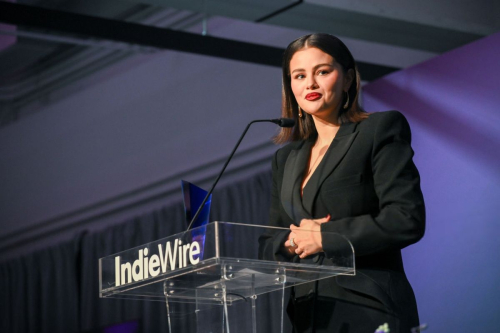 Selena Gomez Receives Spotlight Award at IndieWire Honors, December 2024 2