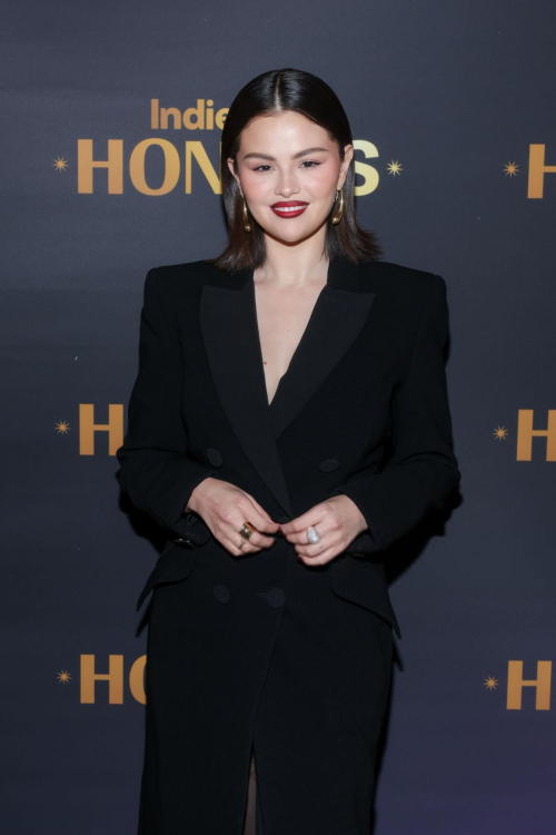 Selena Gomez Receives Spotlight Award at IndieWire Honors, December 2024 7