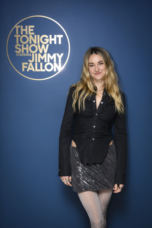 Shailene Woodley at Tonight Show Starring Jimmy Fallon, December 2024 9