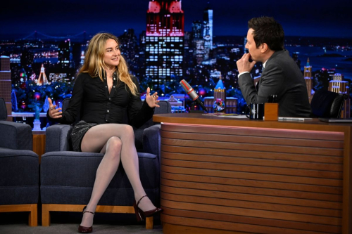 Shailene Woodley at Tonight Show Starring Jimmy Fallon, December 2024 5