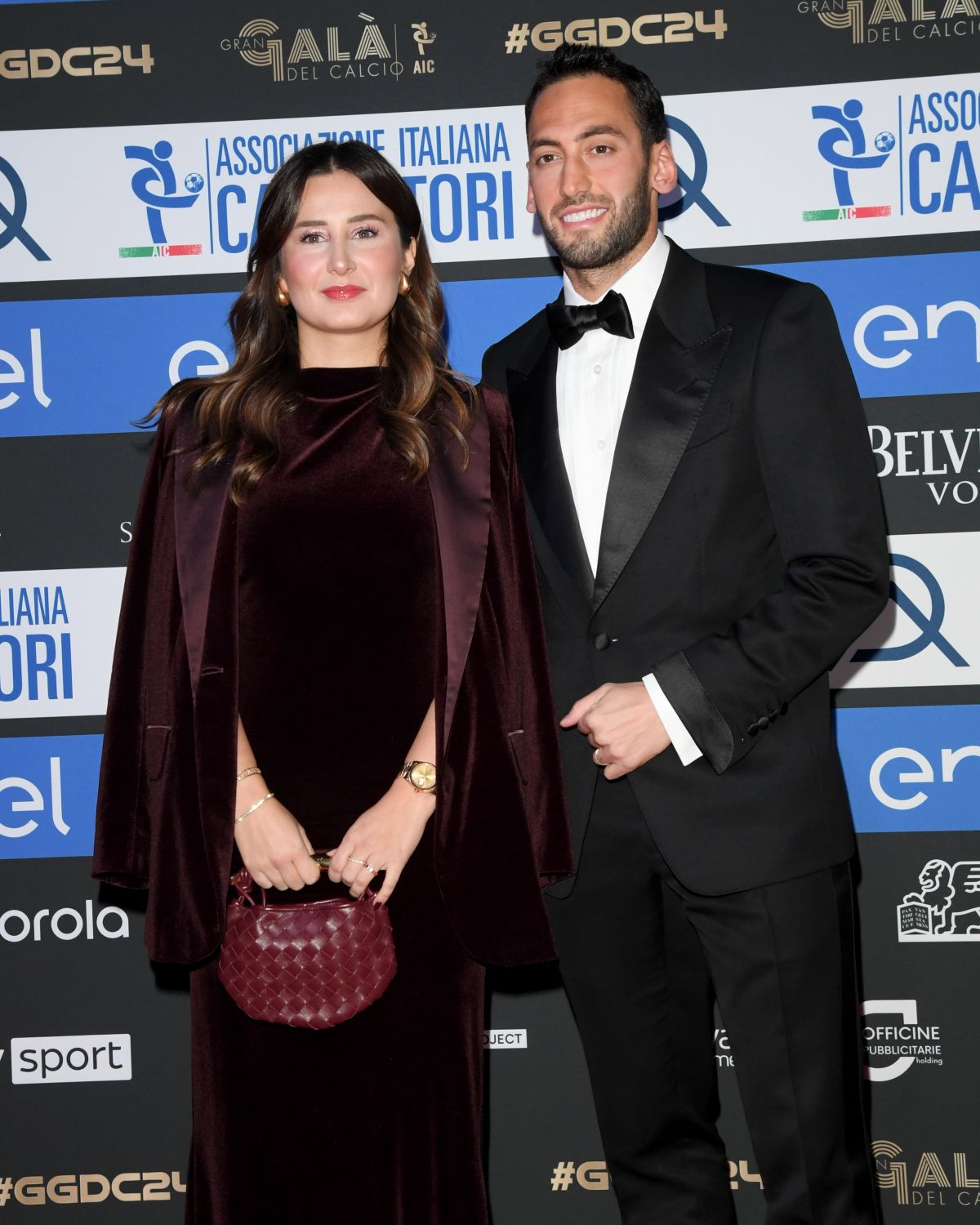 Sinem Gundogdu at Gran Gala del Calcio in Milan, December 2024