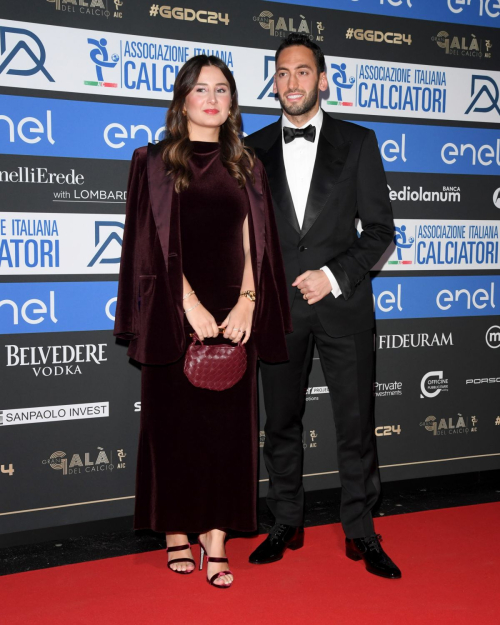 Sinem Gundogdu at Gran Gala del Calcio in Milan, December 2024 1