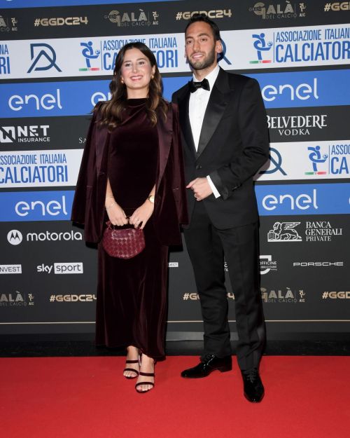 Sinem Gundogdu at Gran Gala del Calcio in Milan, December 2024 2