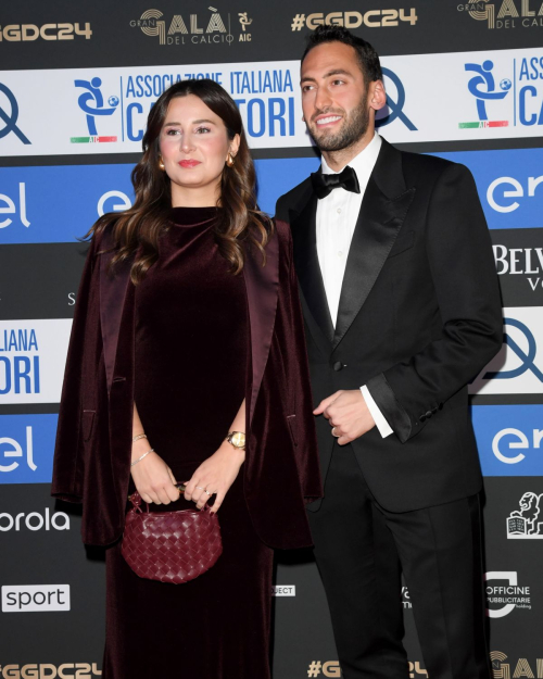 Sinem Gundogdu at Gran Gala del Calcio in Milan, December 2024 3