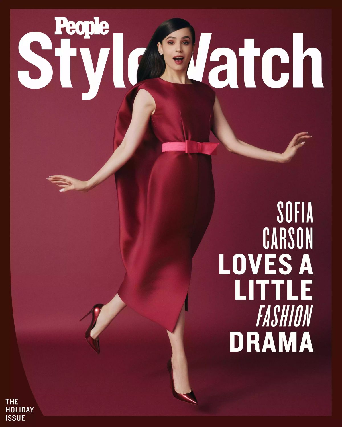 Sofia Carson for People StyleWatch, December 2024