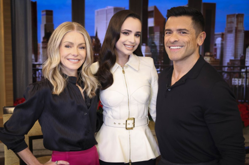 Sofia Carson on Live with Kelly and Mark, December 2024 2