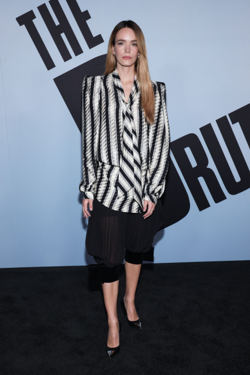 Stacy Martin at The Brutalist Premiere in Los Angeles, December 2024 1