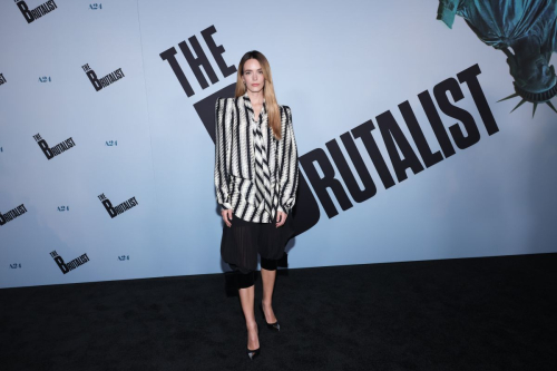 Stacy Martin at The Brutalist Premiere in Los Angeles, December 2024 4