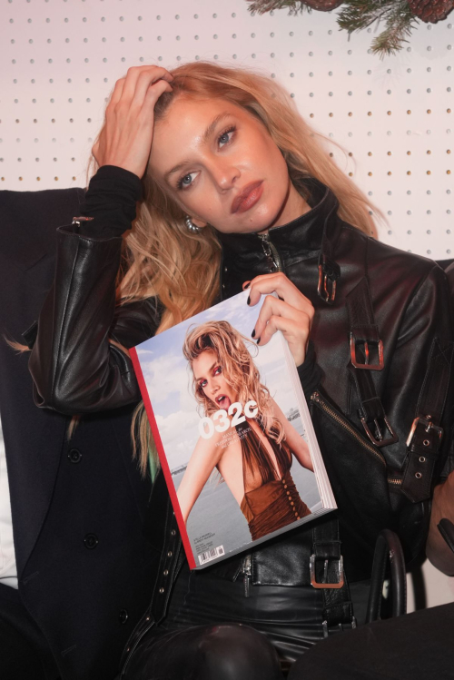 Stella Maxwell Celebrates Latest 032c Magazine Cover in West Hollywood, December 2024 3