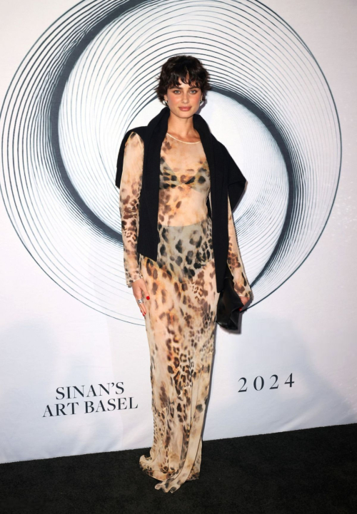 Taylor Hill at Sinan's Art Basel Party in Miami, December 2024