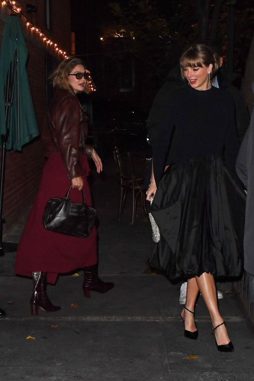 Taylor Swift and Gigi Hadid Out for Dinner in New York, December 2024 5