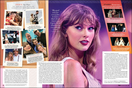 Taylor Swift in People Magazine, December 2024 3