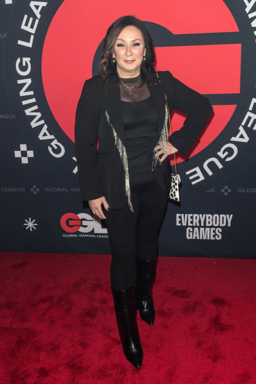 Tia Minzoni Shows Up at Global Gaming League Launch in Vegas, December 2024 4