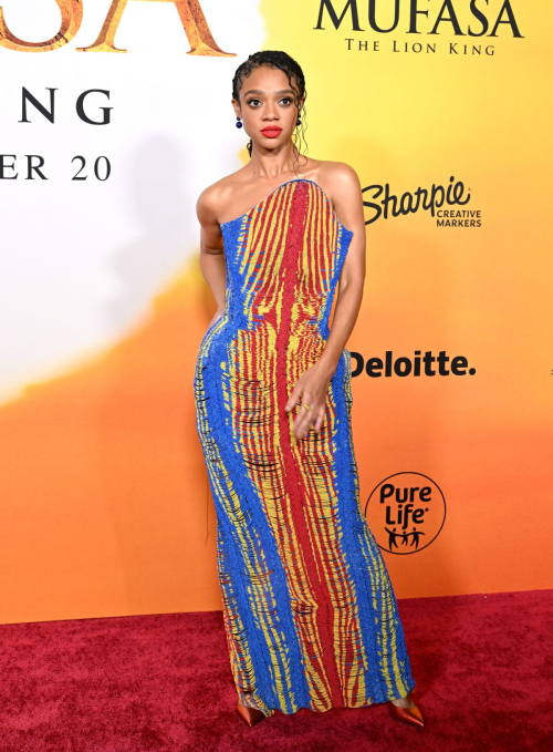 Tiffany Boone at Mufasa: The Lion King Premiere, December 2024 1