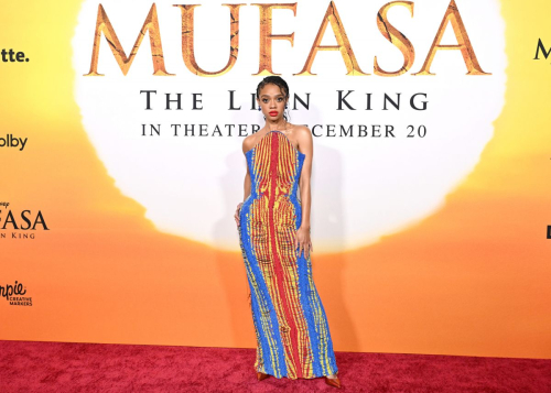 Tiffany Boone at Mufasa: The Lion King Premiere, December 2024 2