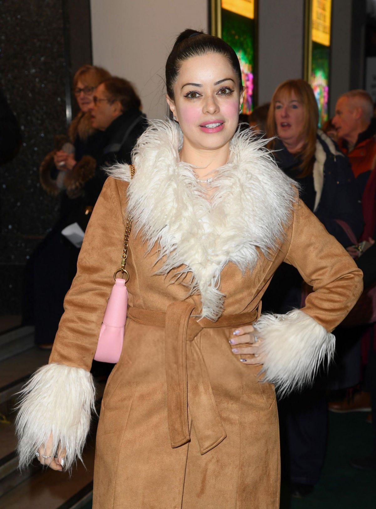 Tina Barrett at Robin Hood Press Night in London, December 2024