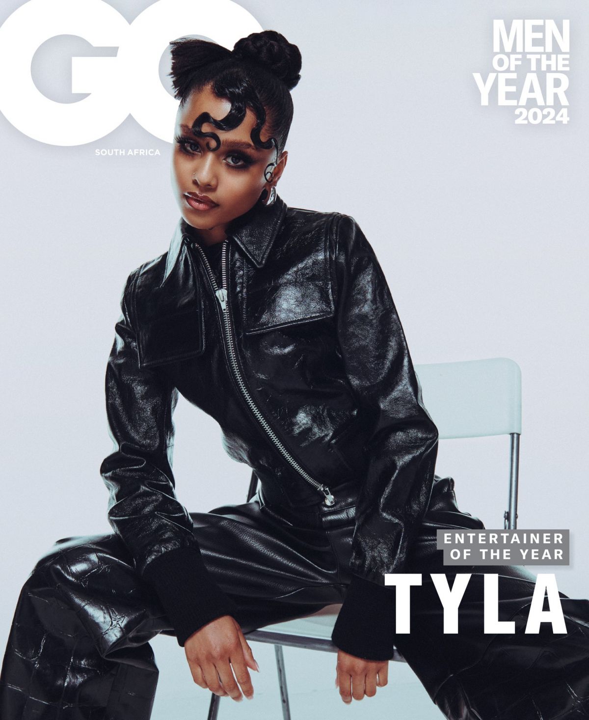 Tyla on the Cover of GQ Magazine South Africa, December 2024