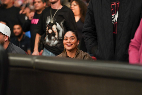 Vanessa Hudgens at WWE Monday Night RAW, November 2024 1