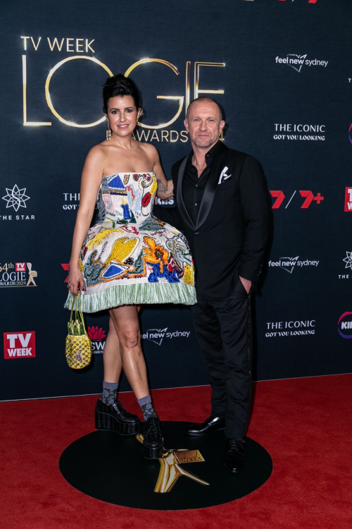 Yasmine Ghoniem at 64th TV WEEK Logie Awards in Sydney, August 2024