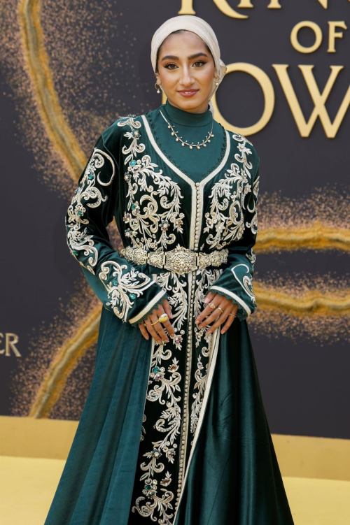 Zainab Jiwa at The Rings of Power Season 2 Premiere, August 2024