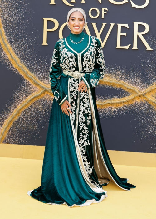 Zainab Jiwa at The Rings of Power Season 2 Premiere, August 2024 3