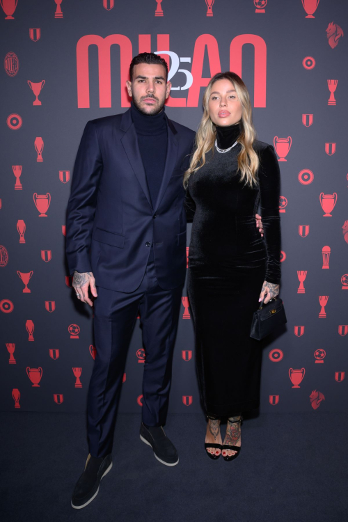 Zoe Cristofoli at 125th Anniversary of AC Milan Party in Milan, December 2024