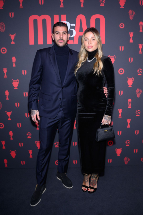 Zoe Cristofoli at 125th Anniversary of AC Milan Party in Milan, December 2024 1