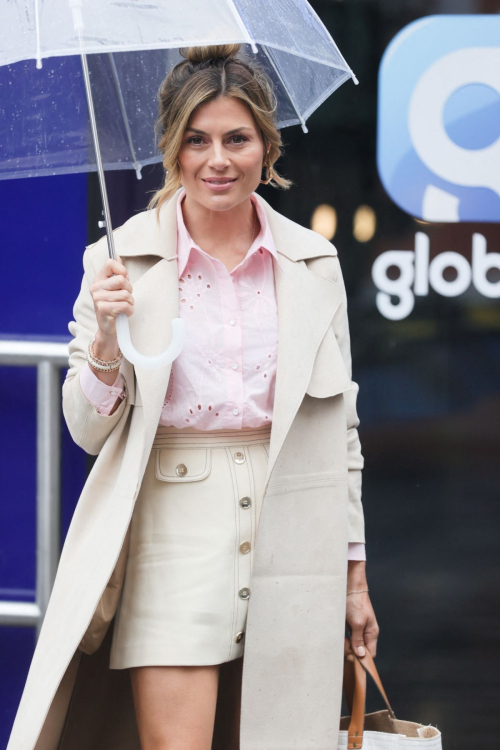 Zoe Hardman Arrives at Heart Radio Studios in London, July 2024