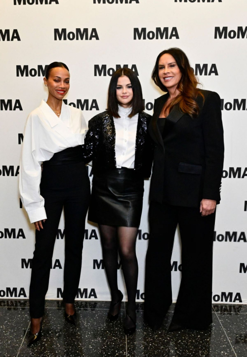 Zoe Saldana, Selena Gomez and Karla Sofia Gascon at MoMA Screening, December 2024 1