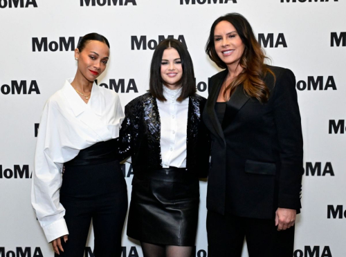 Zoe Saldana, Selena Gomez and Karla Sofia Gascon at MoMA Screening, December 2024 2