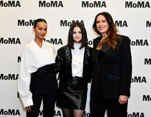 Zoe Saldana, Selena Gomez and Karla Sofia Gascon at MoMA Screening, December 2024 3