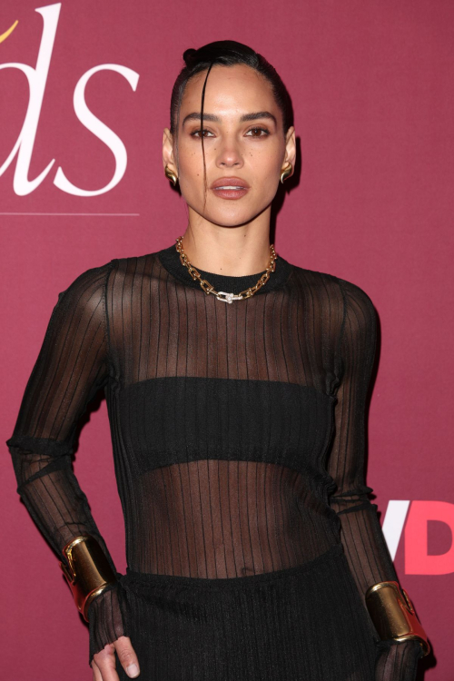 Adria Arjona at WWD Style Awards, January 2025