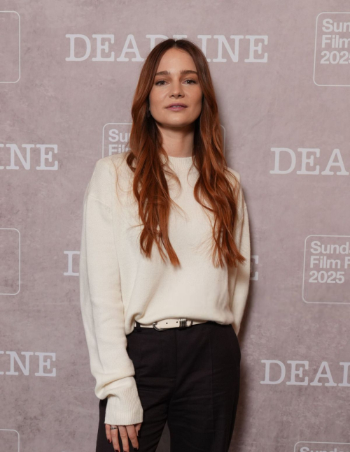 Aisling Franciosi at Deadline Studio, Sundance Festival, January 2025