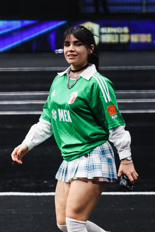 Alana Flores Arrives at Kings World Cup Nations Semi-finals, January 2025 2