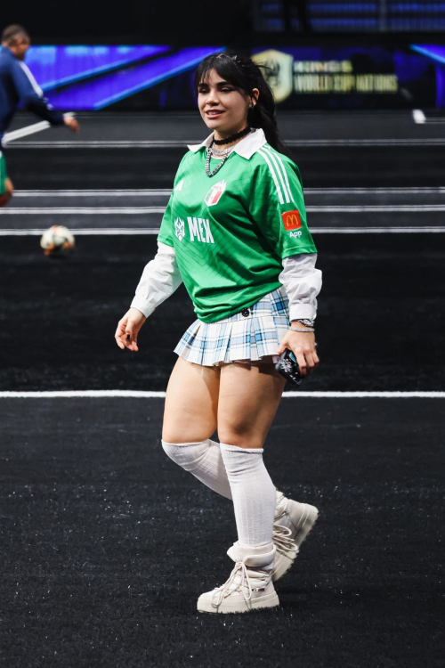 Alana Flores Arrives at Kings World Cup Nations Semi-finals, January 2025 3