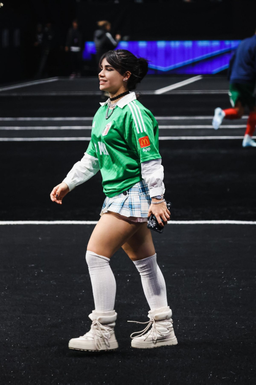 Alana Flores Arrives at Kings World Cup Nations Semi-finals, January 2025 6