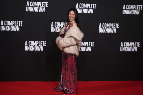 Alessia Grambone at A Complete Unknown Premiere, January 2025 1