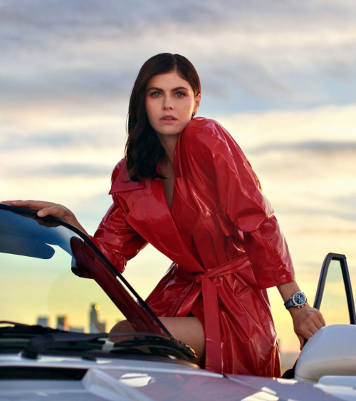 Alexandra Daddario as TAG Heuer Brand Ambassador, January 2025 1