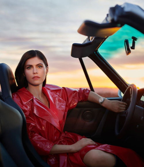 Alexandra Daddario as TAG Heuer Brand Ambassador, January 2025 4